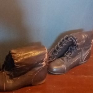 Lace up boots size 7.5